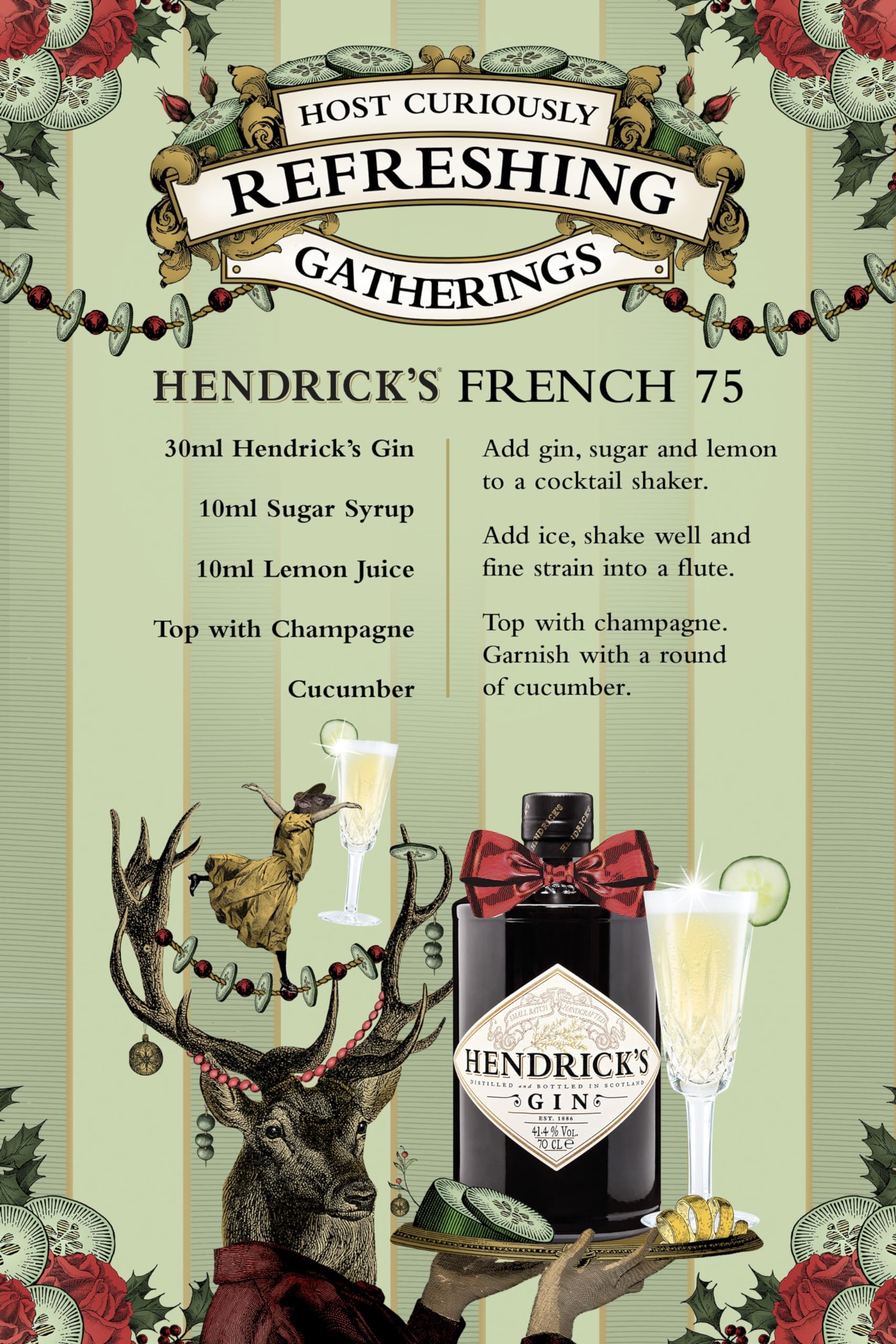 Amazon.co.jp: ヘンドリックス・ジン [ 700ml ] : 食品・飲料・お酒